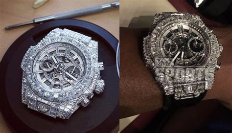 Mayweather diamond watch